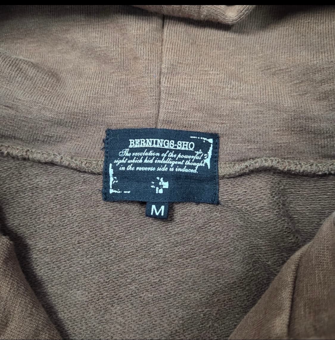 Bernings sho 펑크 본디지 프린팅 후드집업 상품이미지5