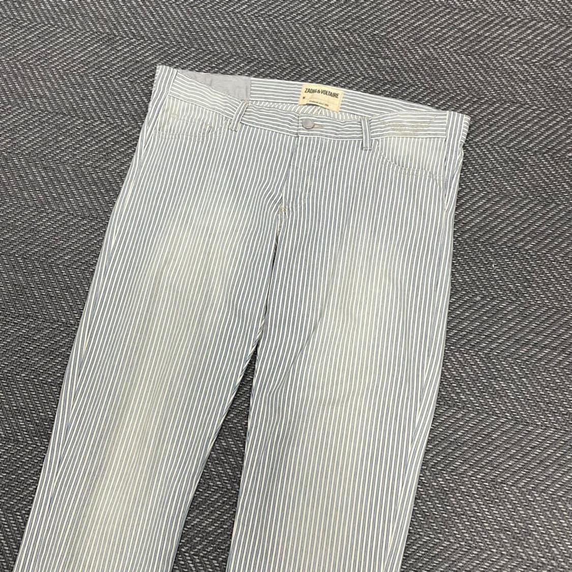 쟈딕 앤 볼테르 스트라이프 워시드 팬츠 v0238 상품이미지3