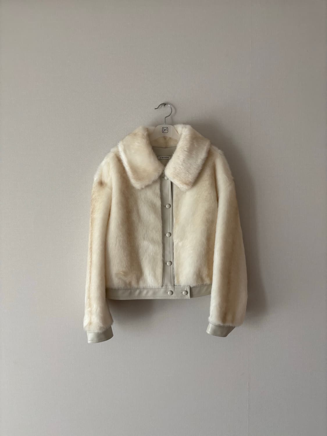 르세지엠 레더라인 퍼자켓 윈터착용 상품이미지1