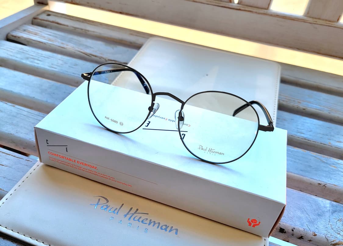 폴휴먼안경(PHF508D 블랙원형 빅) 상품이미지3