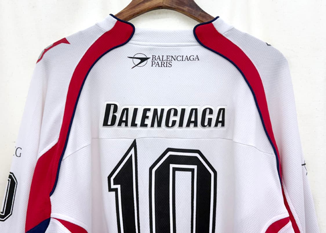 발렌시아가 하키 로고 프린팅 저지 상품이미지6