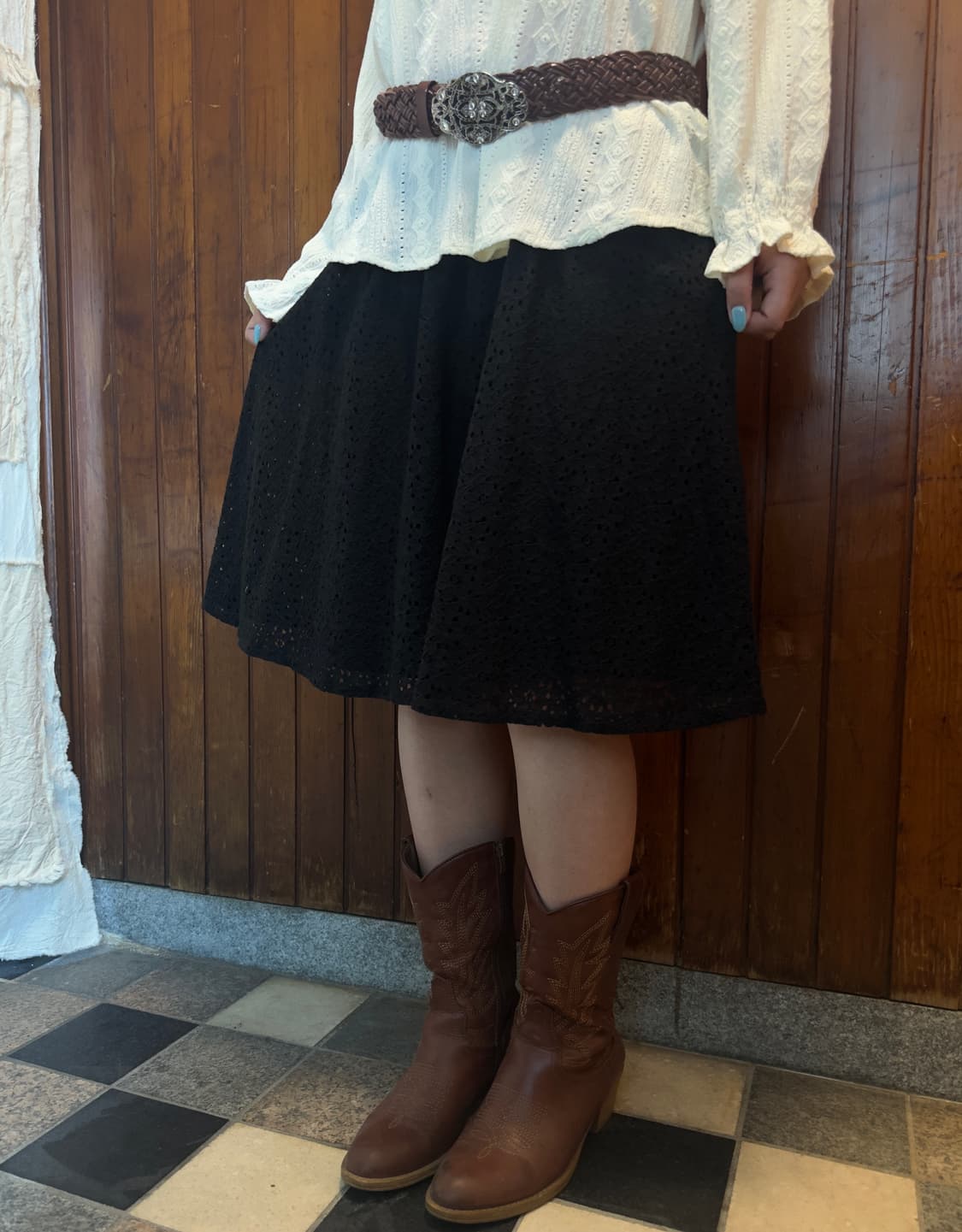earth music lace skirt 상품이미지1