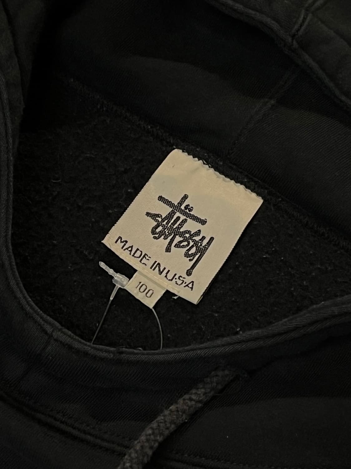 90s 스투시 화이트탭 ss링크 후드티 상품이미지3