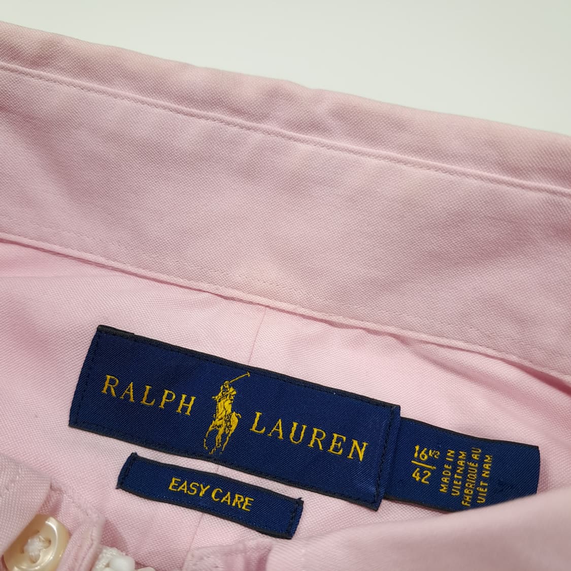 CL791 FREE 폴로 핑크 리메이크 크롭 집업 셔츠 상품이미지3