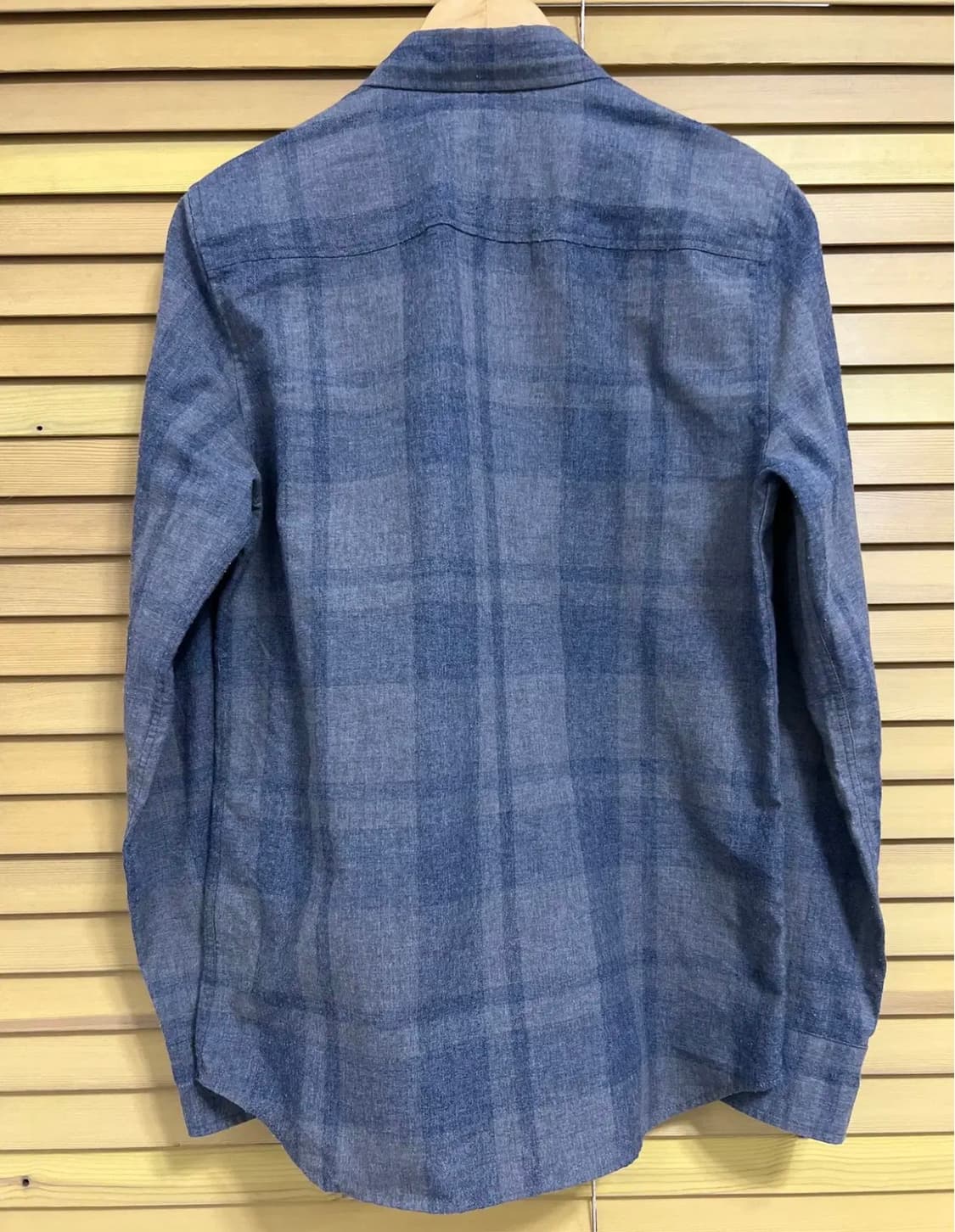 시리즈 남성 그레이 체크긴팔셔츠 95 상품이미지3