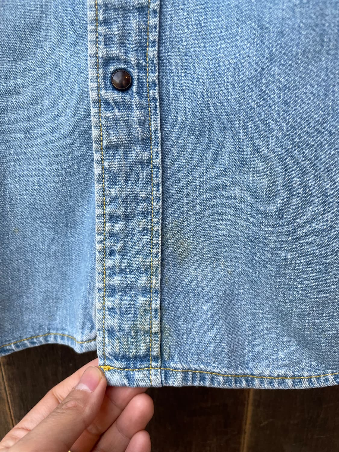 Vintage Levi’s Western Wear Denim Shirt 상품이미지5