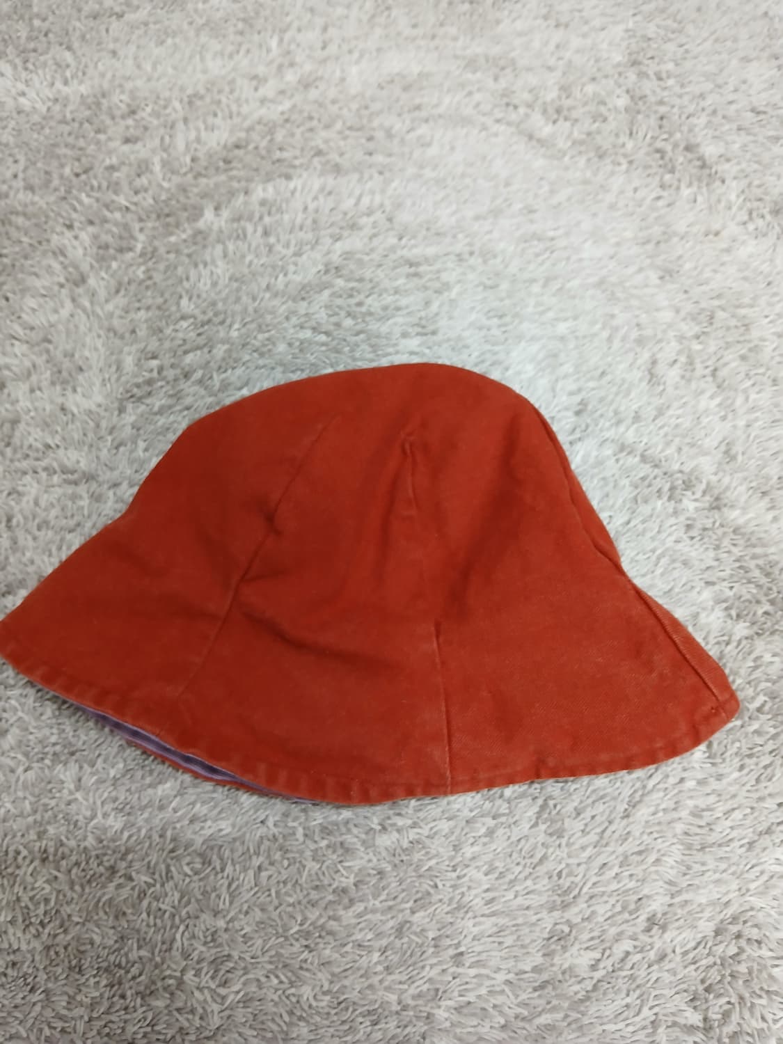 벙거지 리버시블 모자 (퍼플/오렌지), 상품이미지2