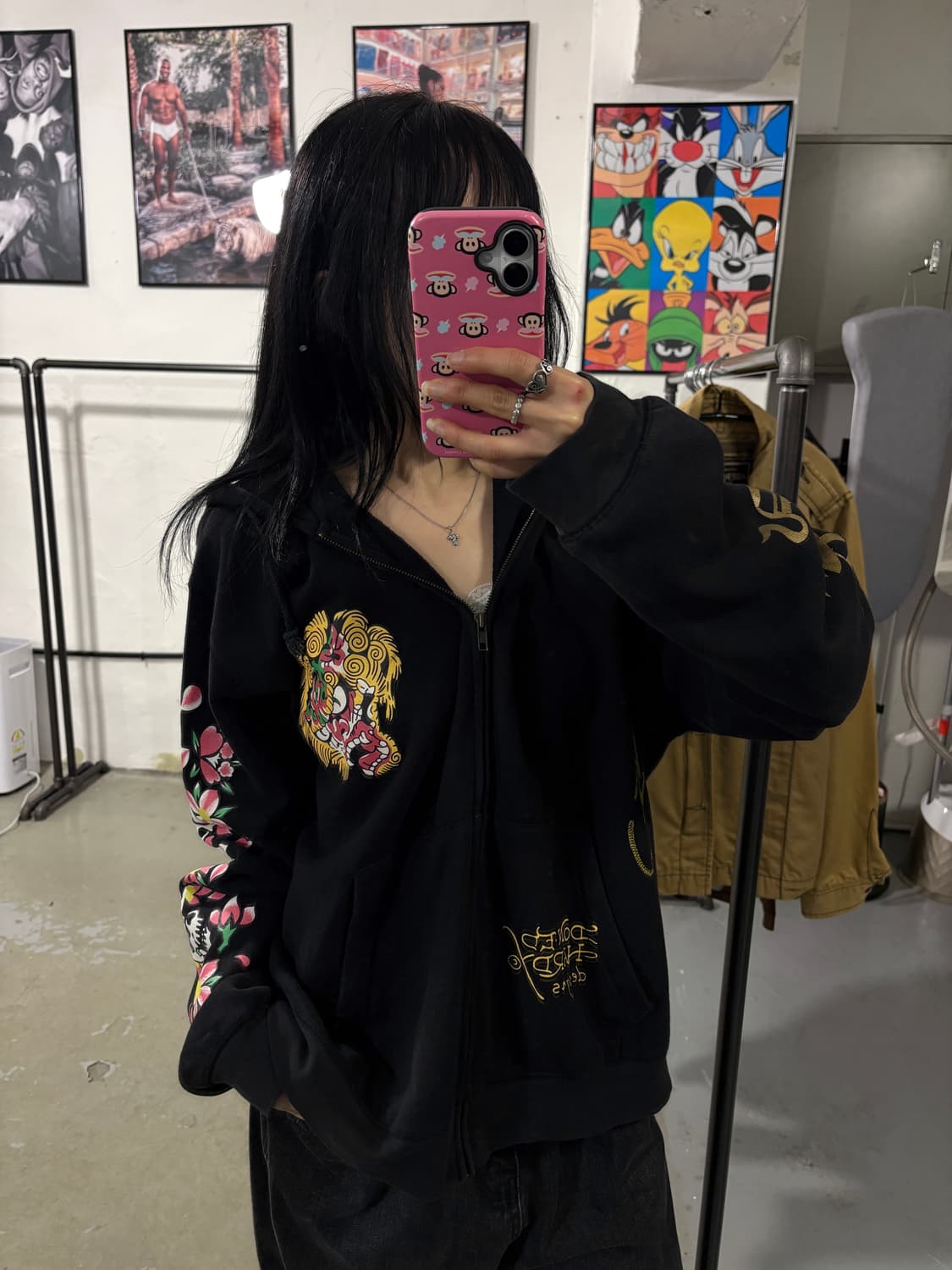 애드하디 후드집업 상품이미지2