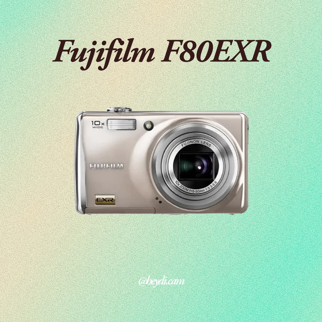 (아일릿원희) 후지 F80EXR(fuji F70EXR) 골드 상품이미지1