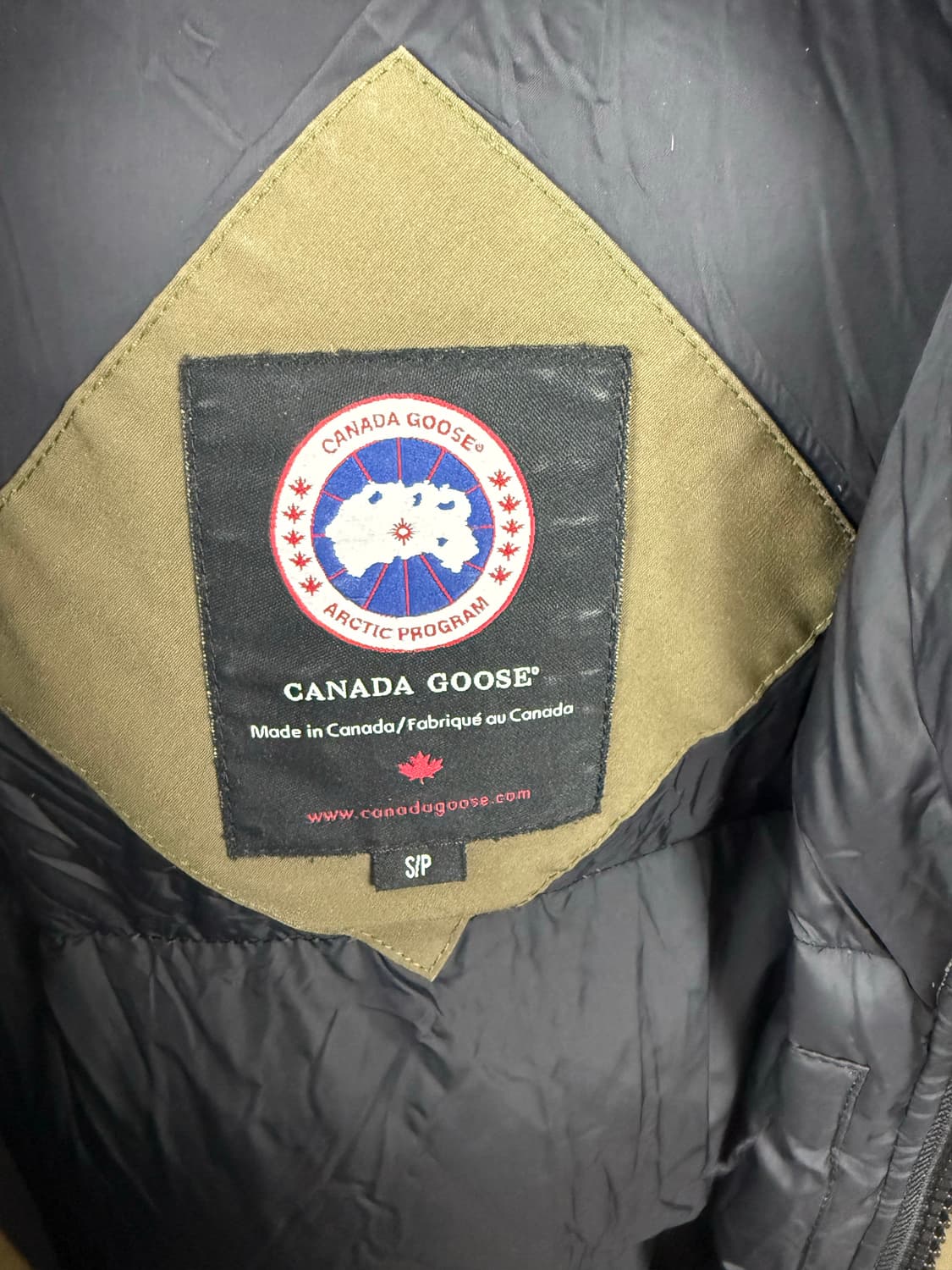 캐나다구스 카키 칠리왁 봄버 숏 패딩 S 상품이미지8