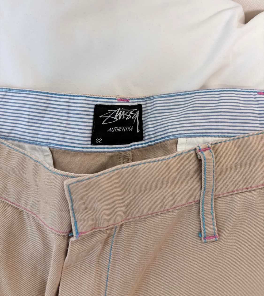 stussy 스투시 재팬 베이지 팬츠 32사이즈 상품이미지4