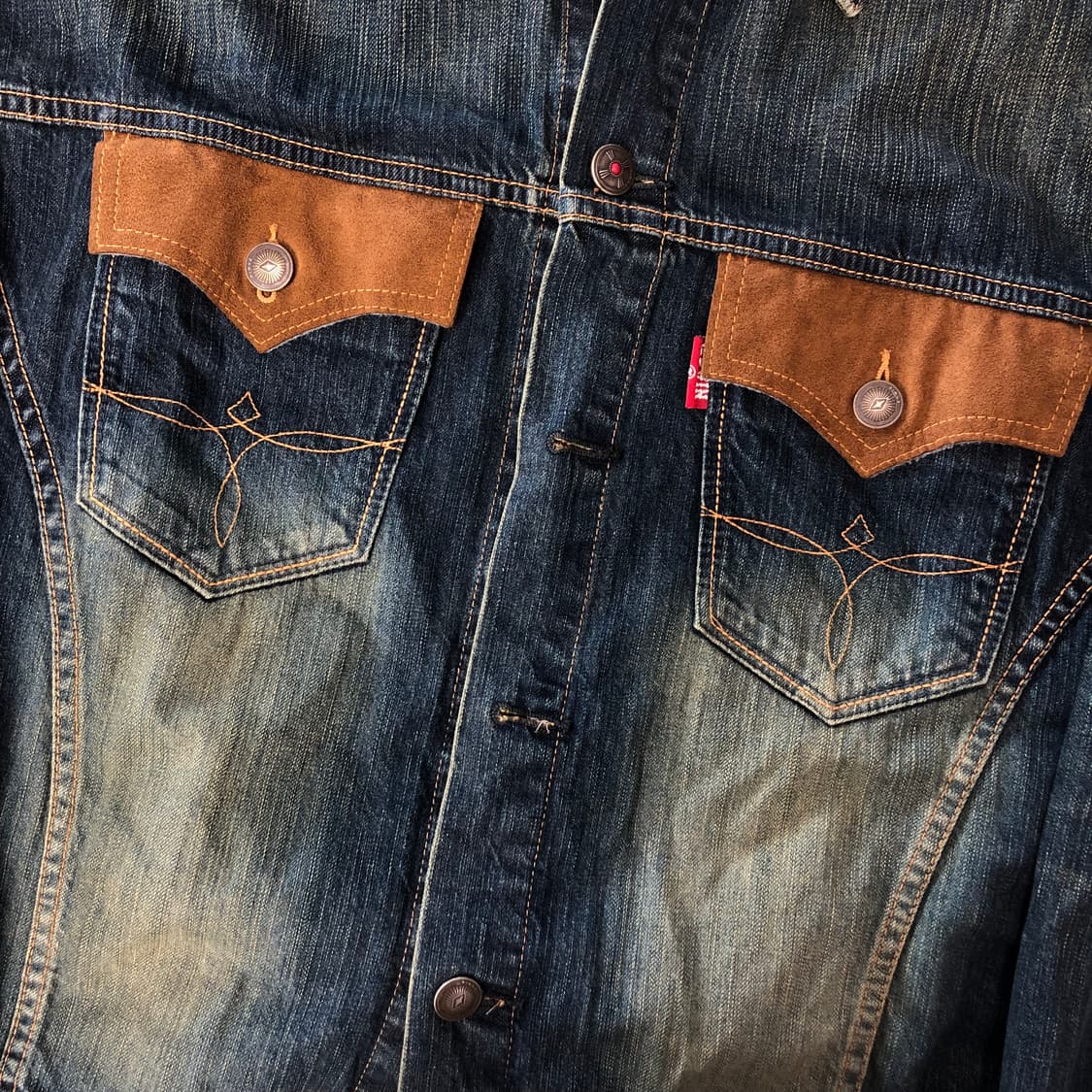 에드윈 웨스턴 데님 트러커 자켓  상품이미지6