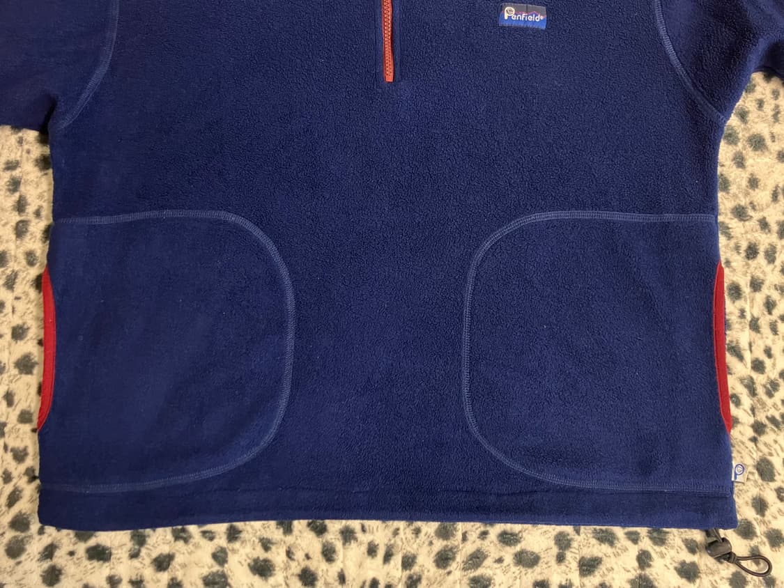 빈티지 USA 90s 펜필드 풀오버 하프집업 후리스 M 95 - 100 상품이미지2