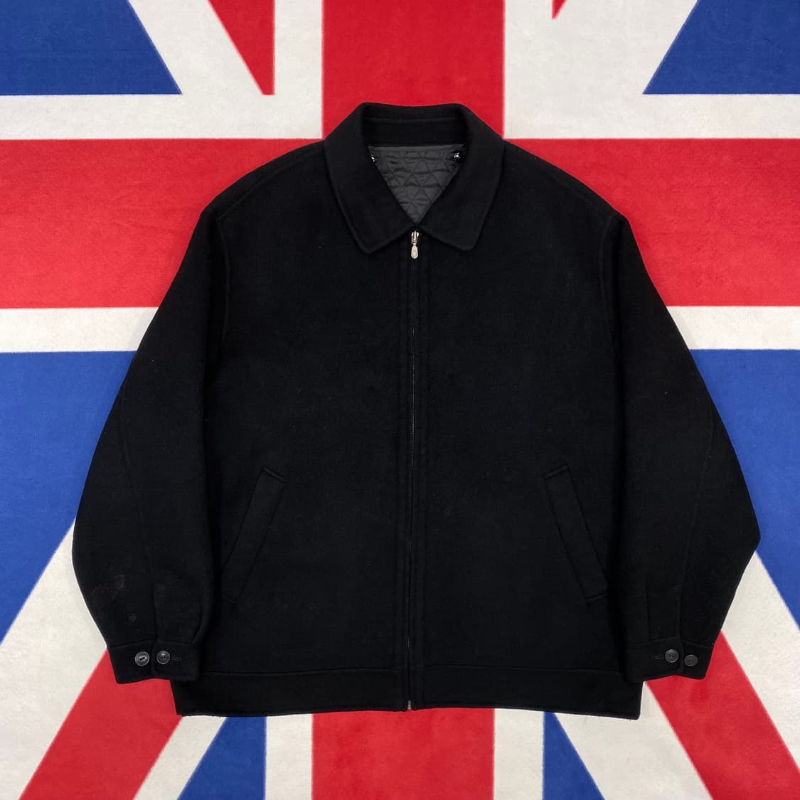 빈티지 블루종 실측 XXL  상품이미지1