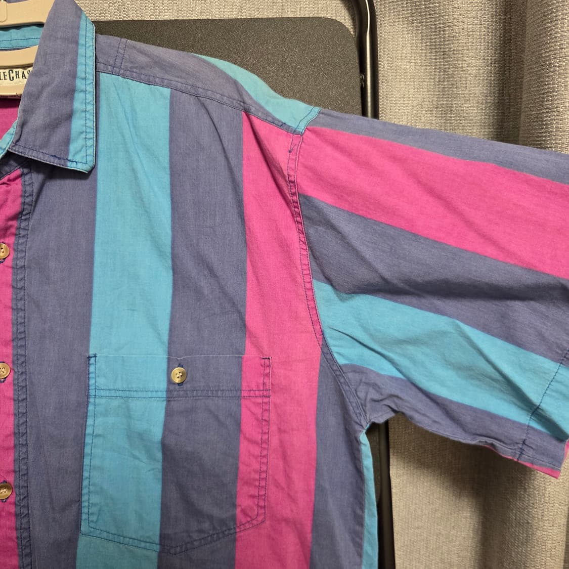 Steeple Chase 빈티지 반팔 셔츠 L-XL(100-105) 상품이미지4