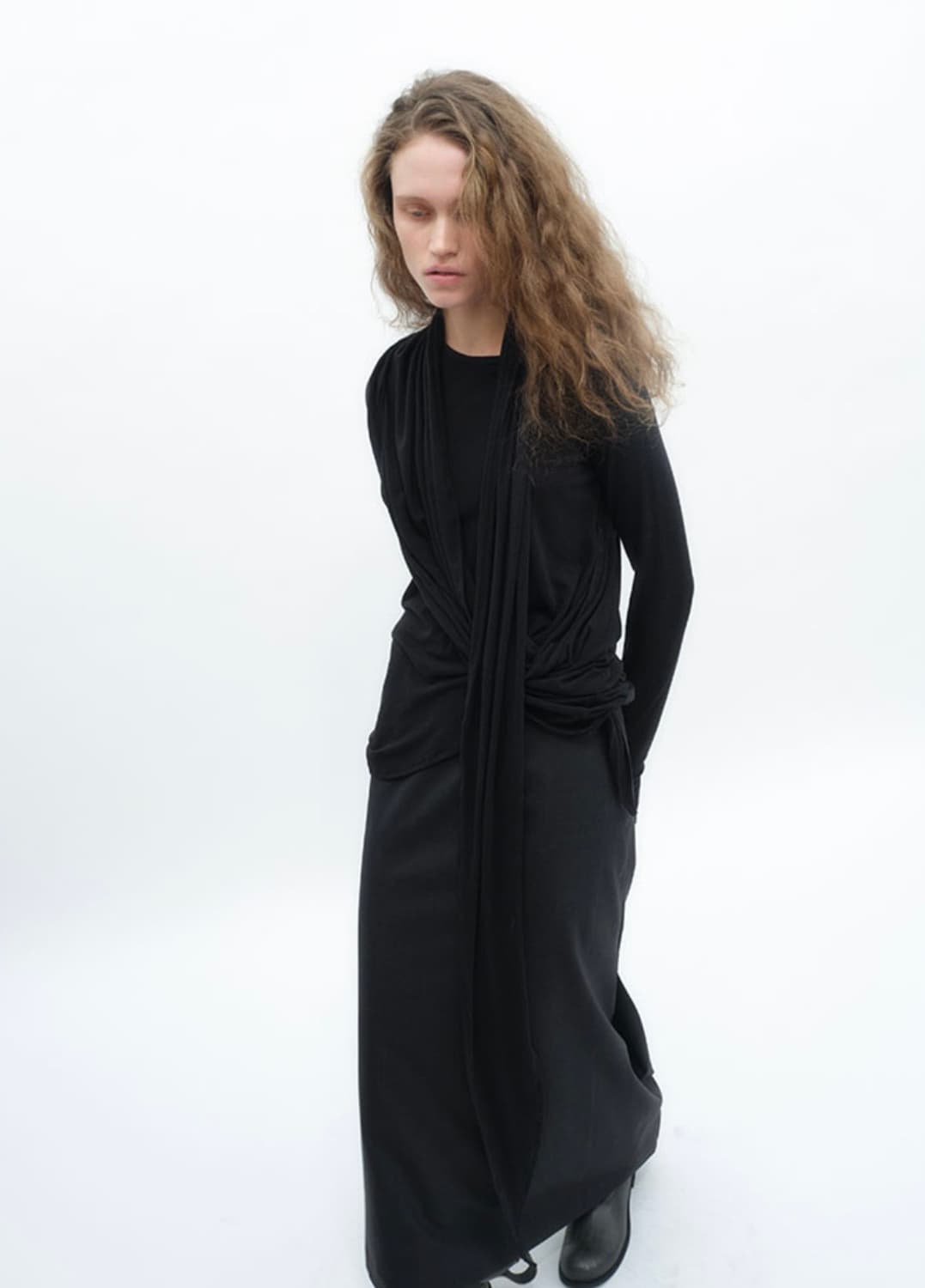 wrap jersey tshirt (m) 상품이미지3