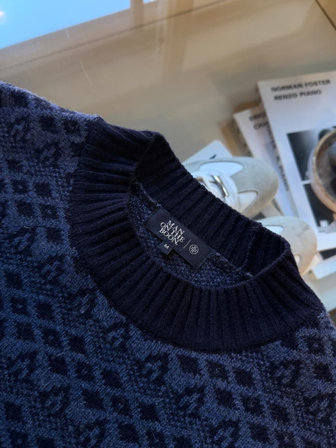 맨온더분 페어아일 니트 100 상품이미지7