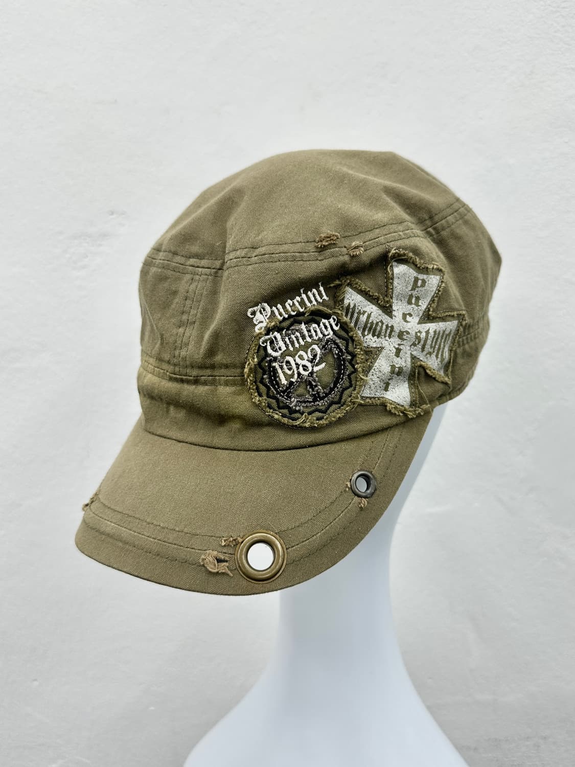 Vintage gothic lettering cross cap 상품이미지1