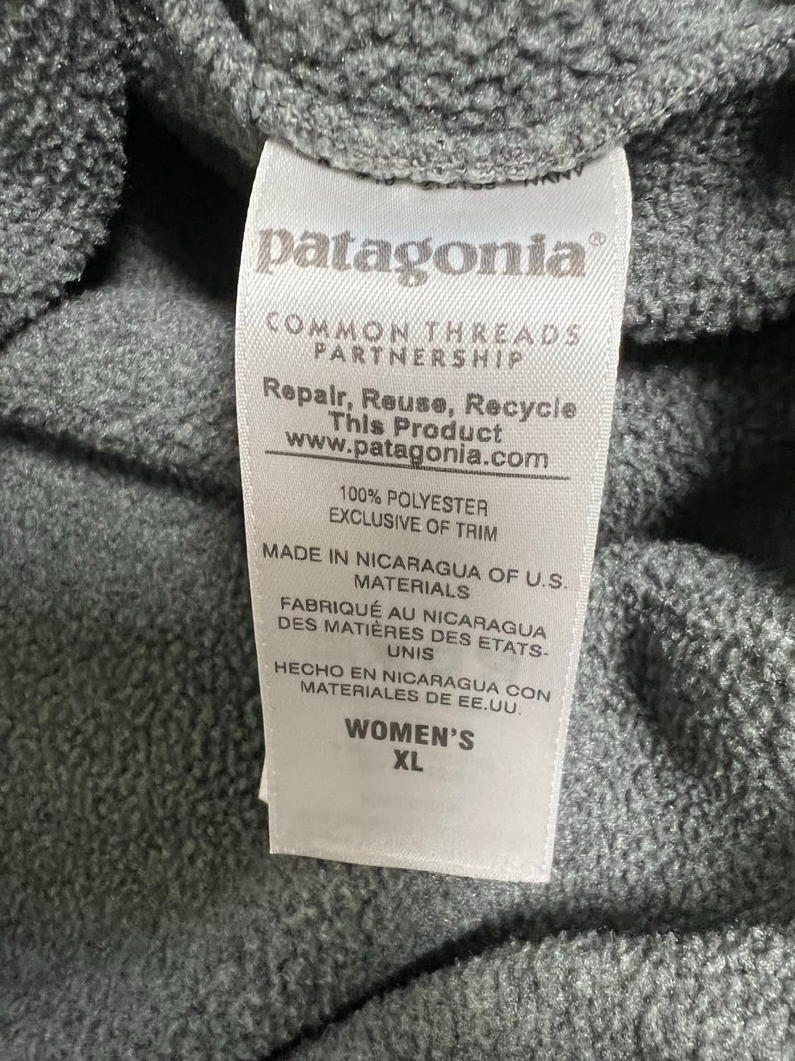 파타고니아 신칠라 니켈 네이비 플리스 상품이미지4