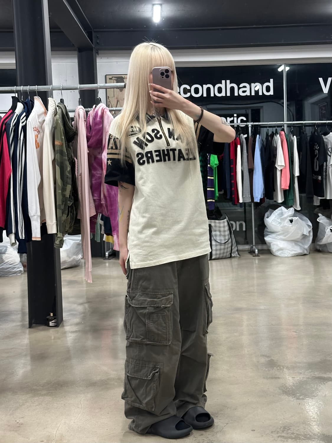 벤슨 스타 자수 카라 반팔 PK 티셔츠  상품이미지3