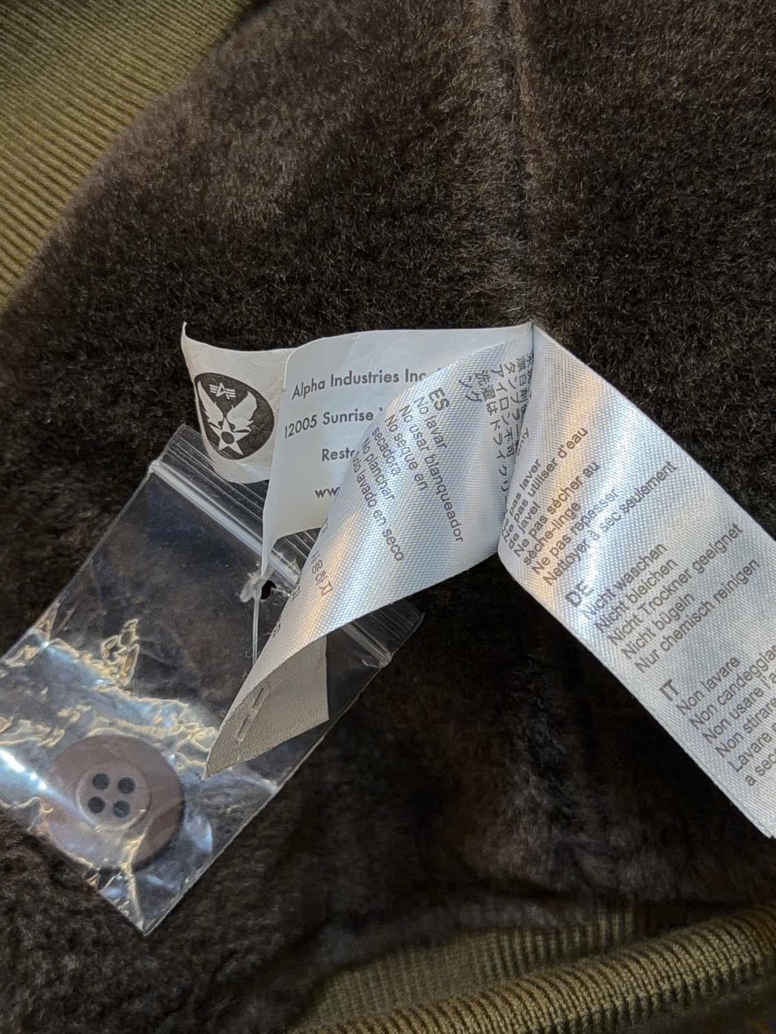 알파인더스트리 B10 플라이트 자켓 상품이미지10