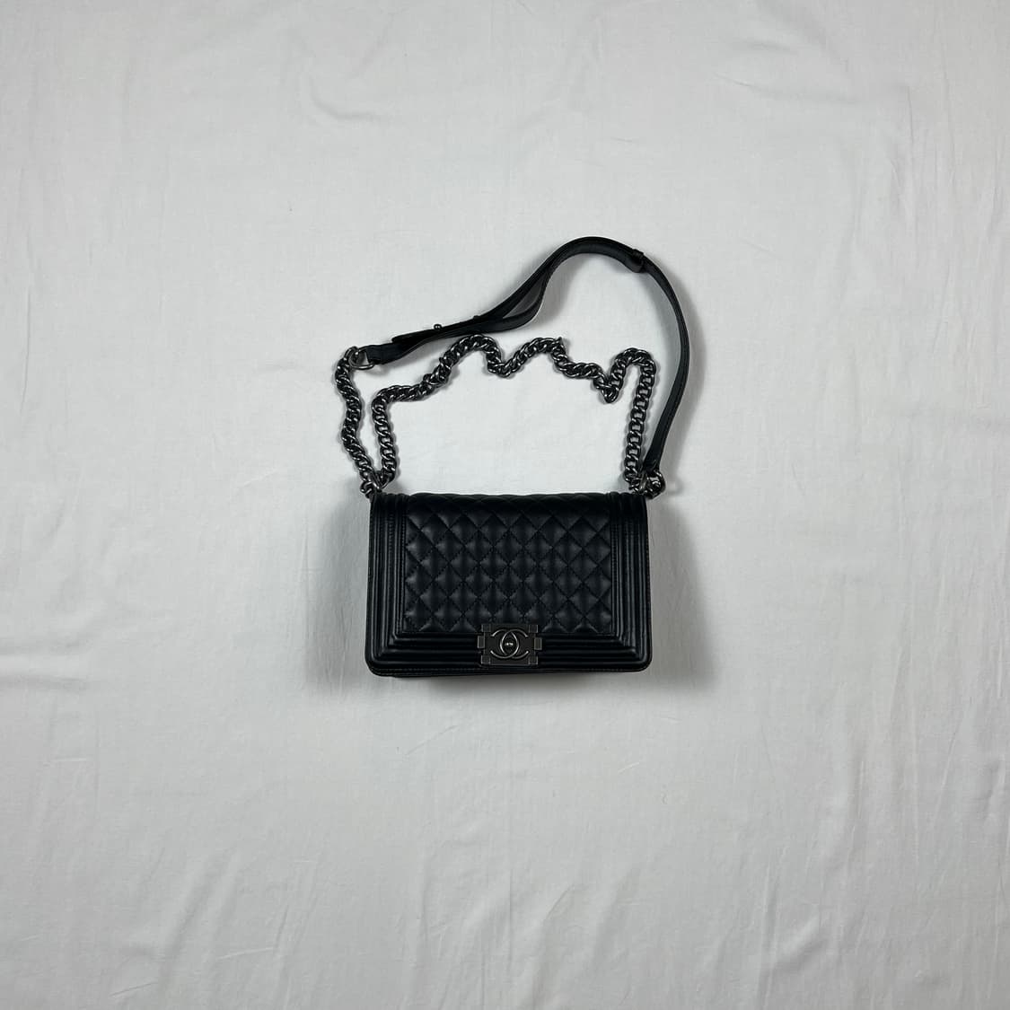 빈티지 cc 로고 가죽 크로스백 가방 상품이미지1