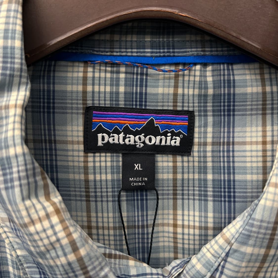 파타고니아 현행 풀오버 미니 플래드 피싱지퍼 나일론 셔츠 N193 상품이미지7