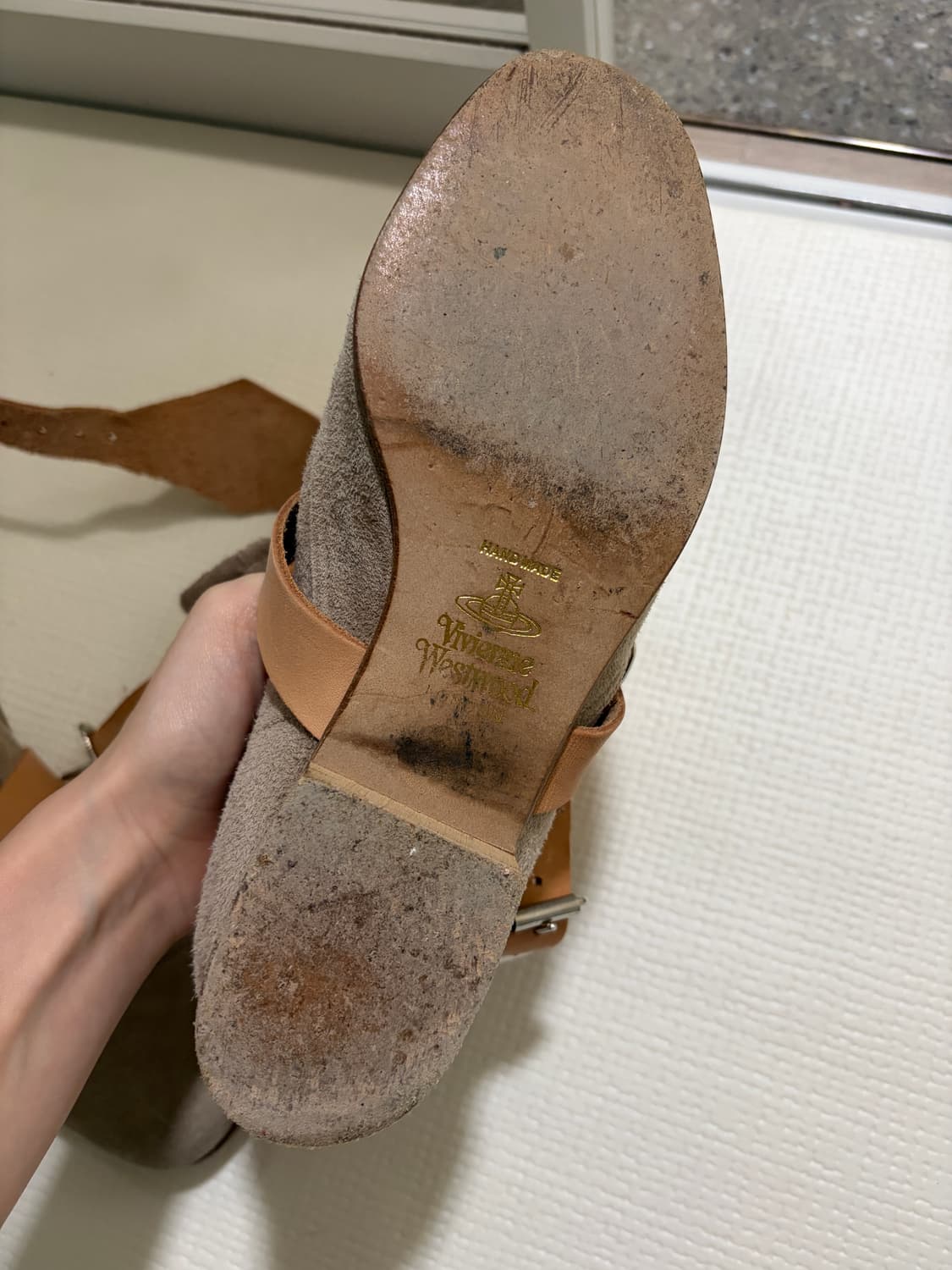 비비안웨스트우드 파일럿부츠 스웨이드 35 상품이미지2