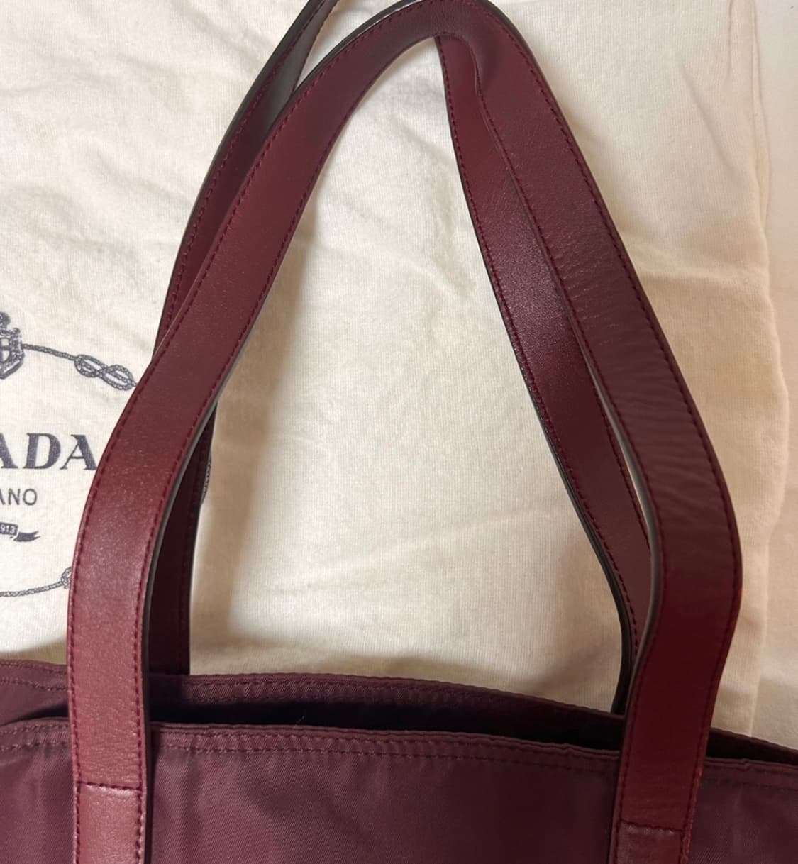 프라다 미니 토트백 상품이미지3