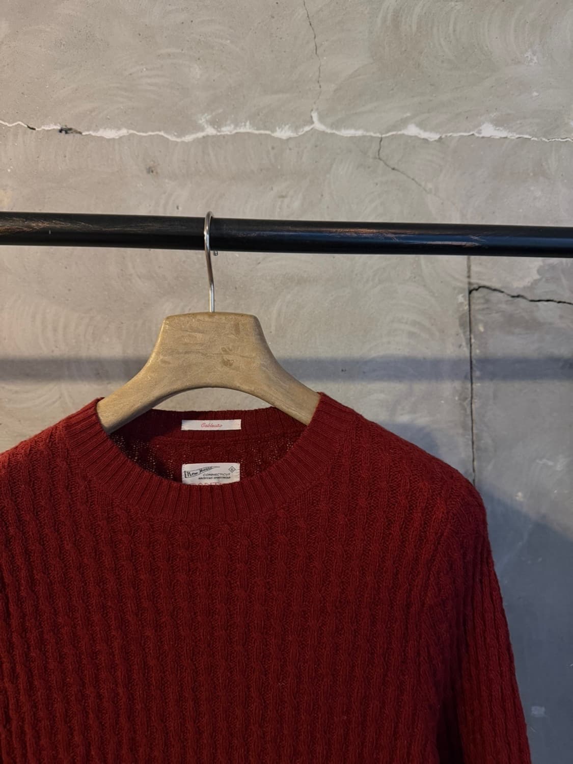 간트 러거 니트 램스울 니트 슬림100 상품이미지4