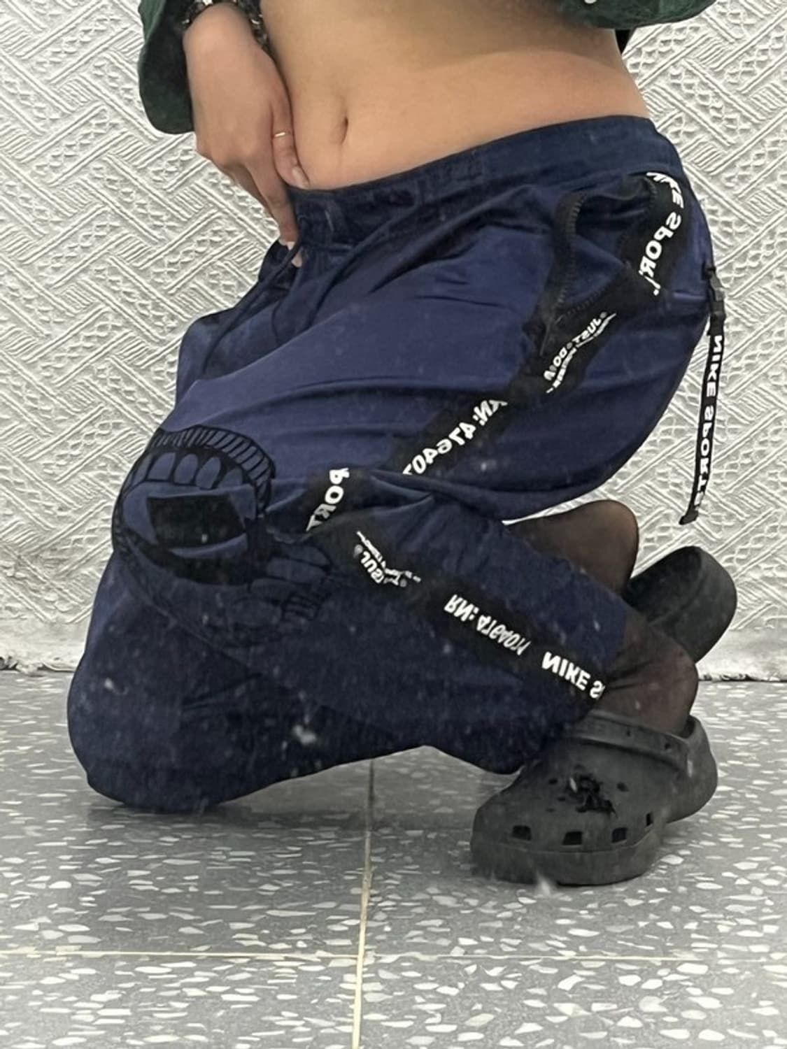 나이키 올드스쿨 사이드 라인 트랙 팬츠 L C06473 상품이미지1