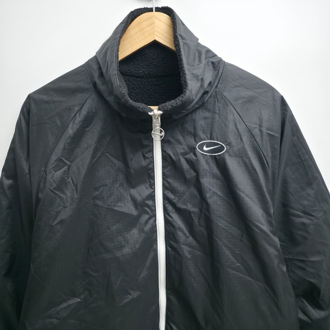 [S] 나이키 리버시블 스우시 플리스 자켓 블랙 상품이미지6