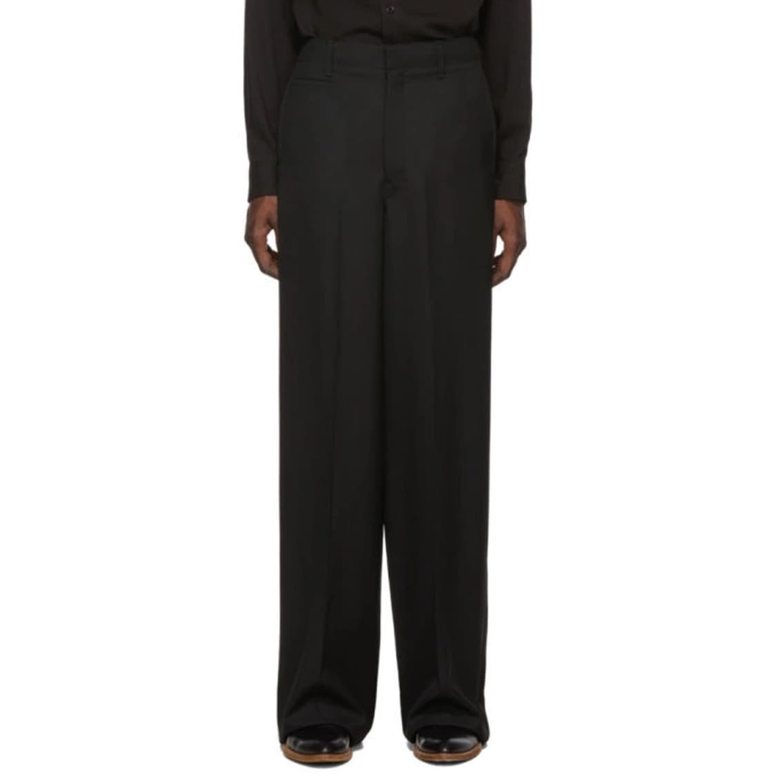 르메르 19FW 와이드 레그 팬츠 블랙 48 상품이미지1