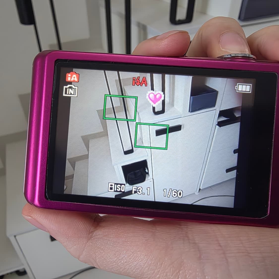 ♡희귀♡ 파나소닉 루믹스 DMC-FH7 핑크 디카 (작례O) 상품이미지6