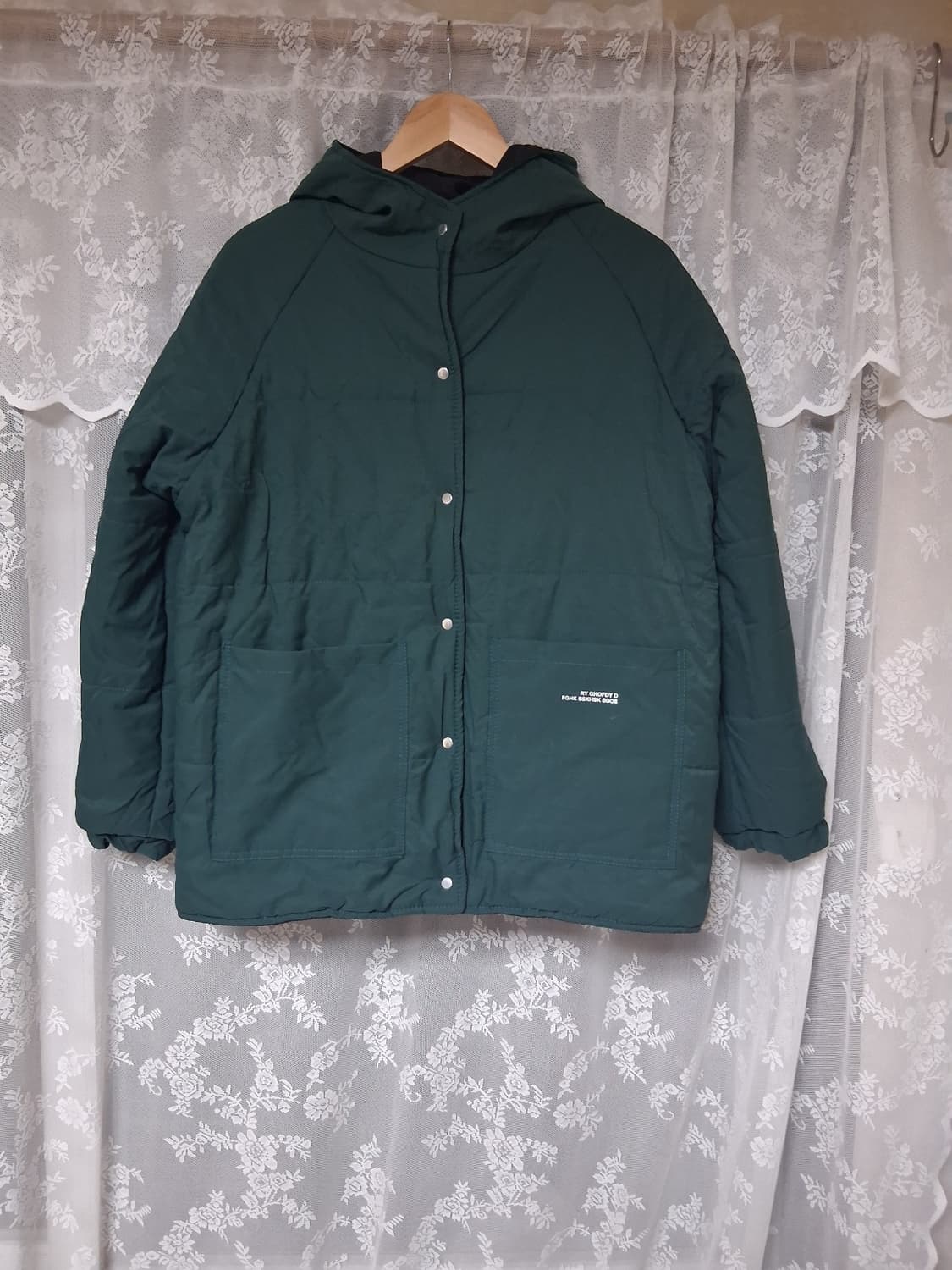 양면 후드 리버서블 패딩 재킷 상품이미지4