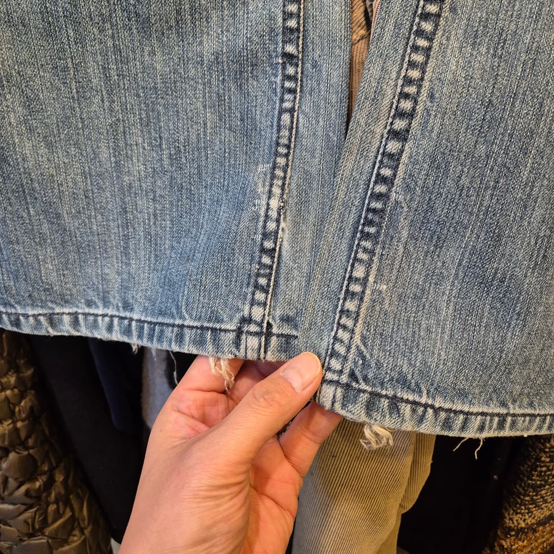 30~31인치 리바이스 503 레귤러부츠컷 워싱청바지  상품이미지8