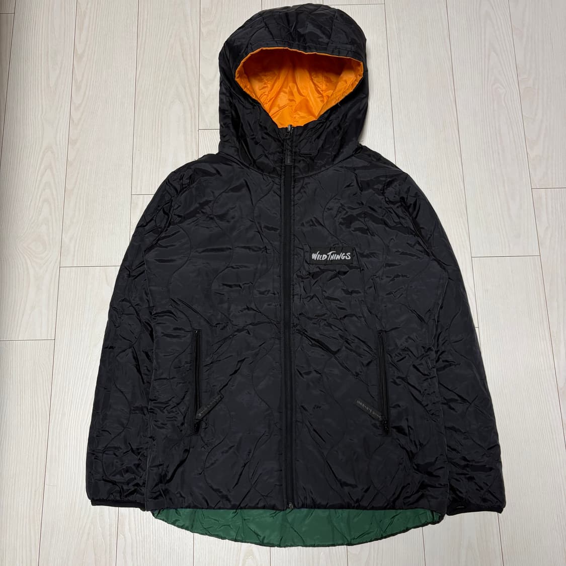 [M] 와일드띵스 USA 리버시블 퀼팅자켓 상품이미지3