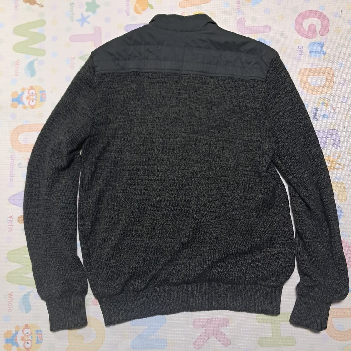 루이까스텔 남성 방풍모니트 집업 가디건 110(상태상급) 상품이미지2