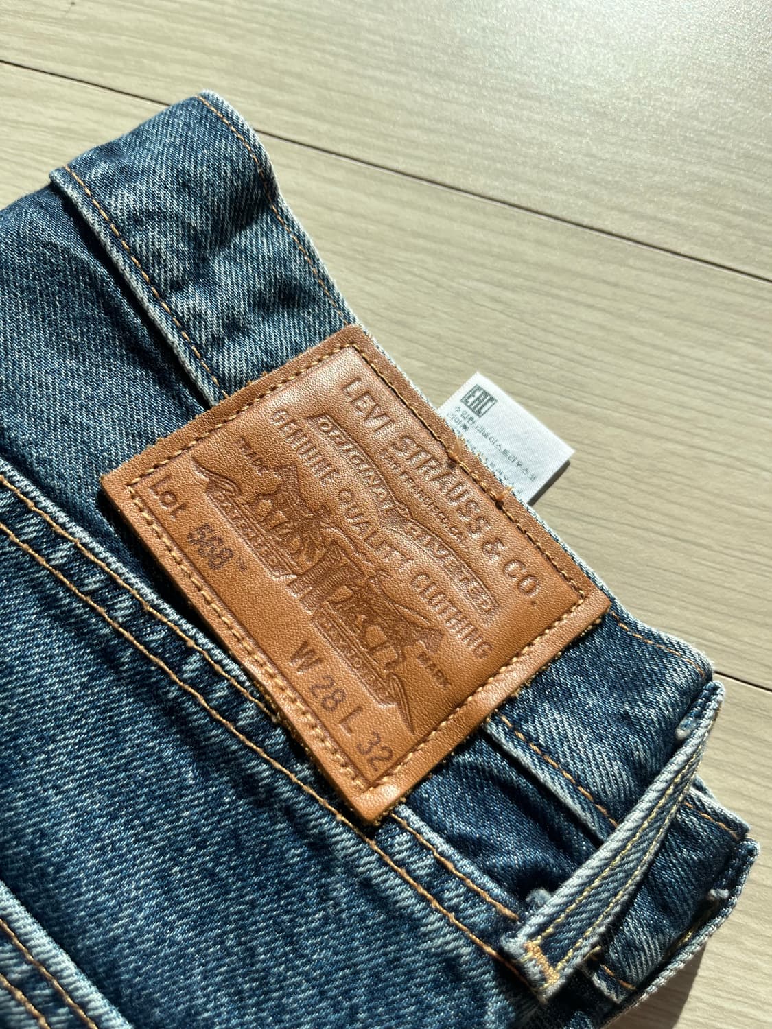 리바이스 568 워싱데님 28x32 상품이미지2