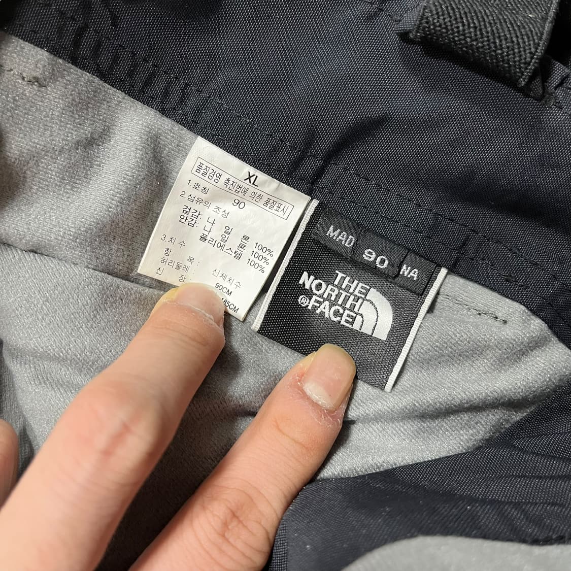 노스페이스 하이벤트 고프코어 스노우 마운틴 다크 스키 팬츠 상품이미지8