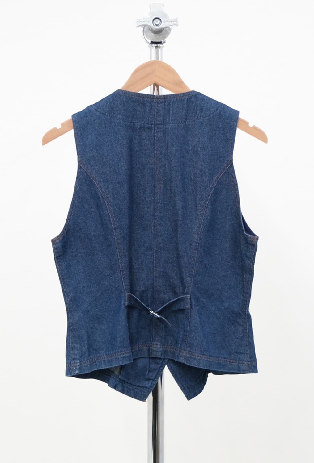 gray shambre vest 상품이미지4