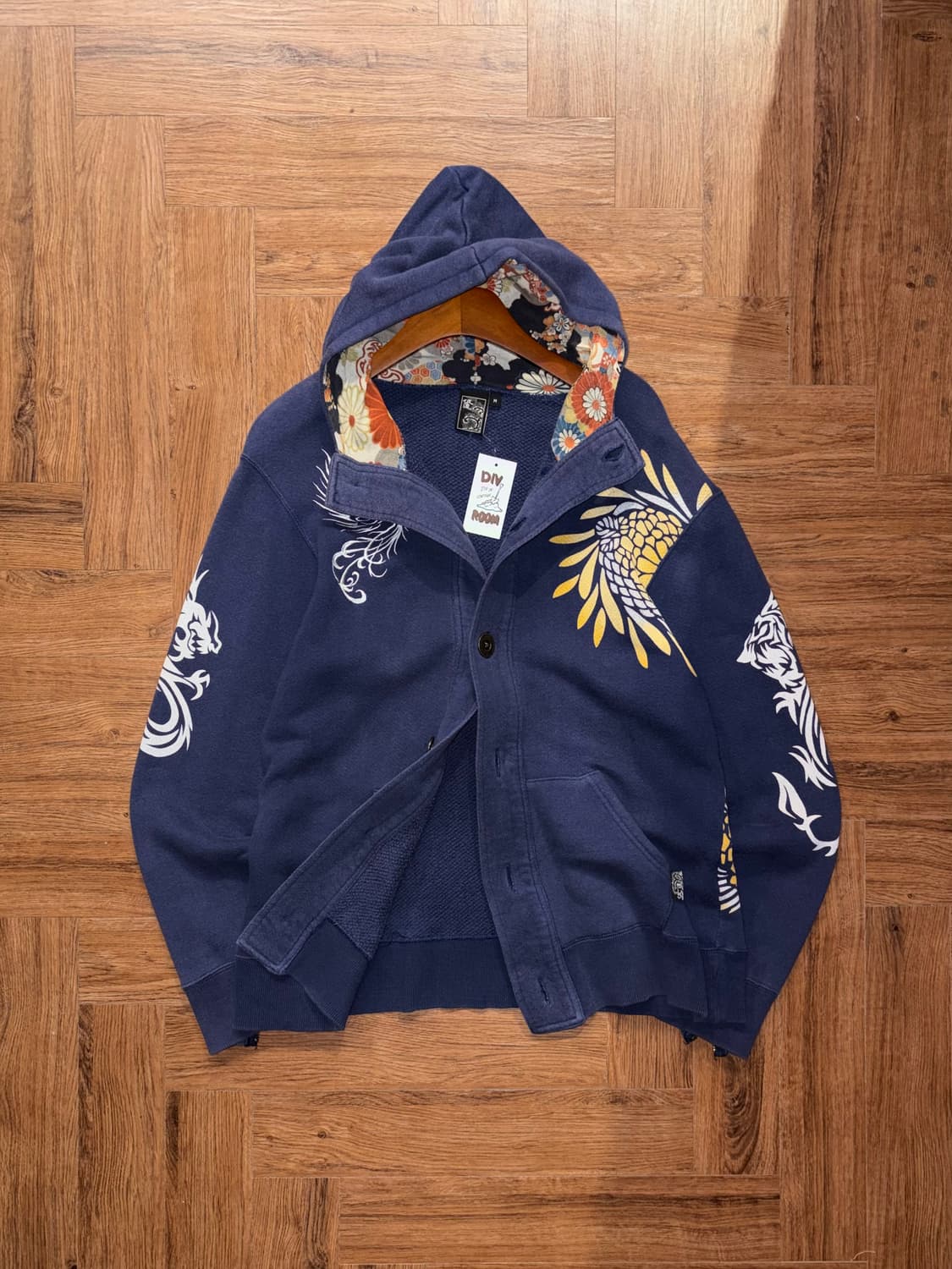 오리엔탈 버튼 후드 상품이미지2