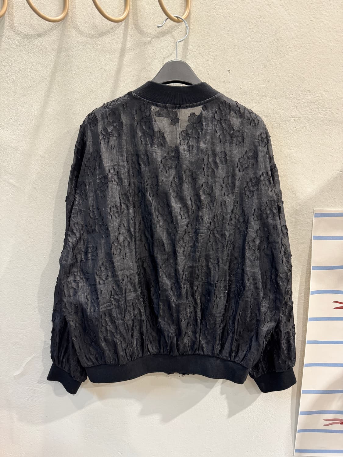 vintage 시어 블루종 상품이미지4