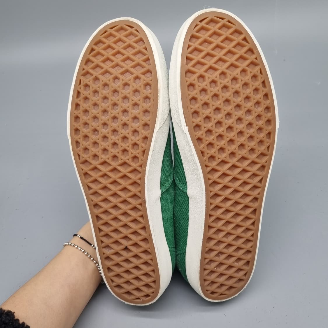 반스 어센틱 로우 데님그린 스니커즈240 상품이미지4