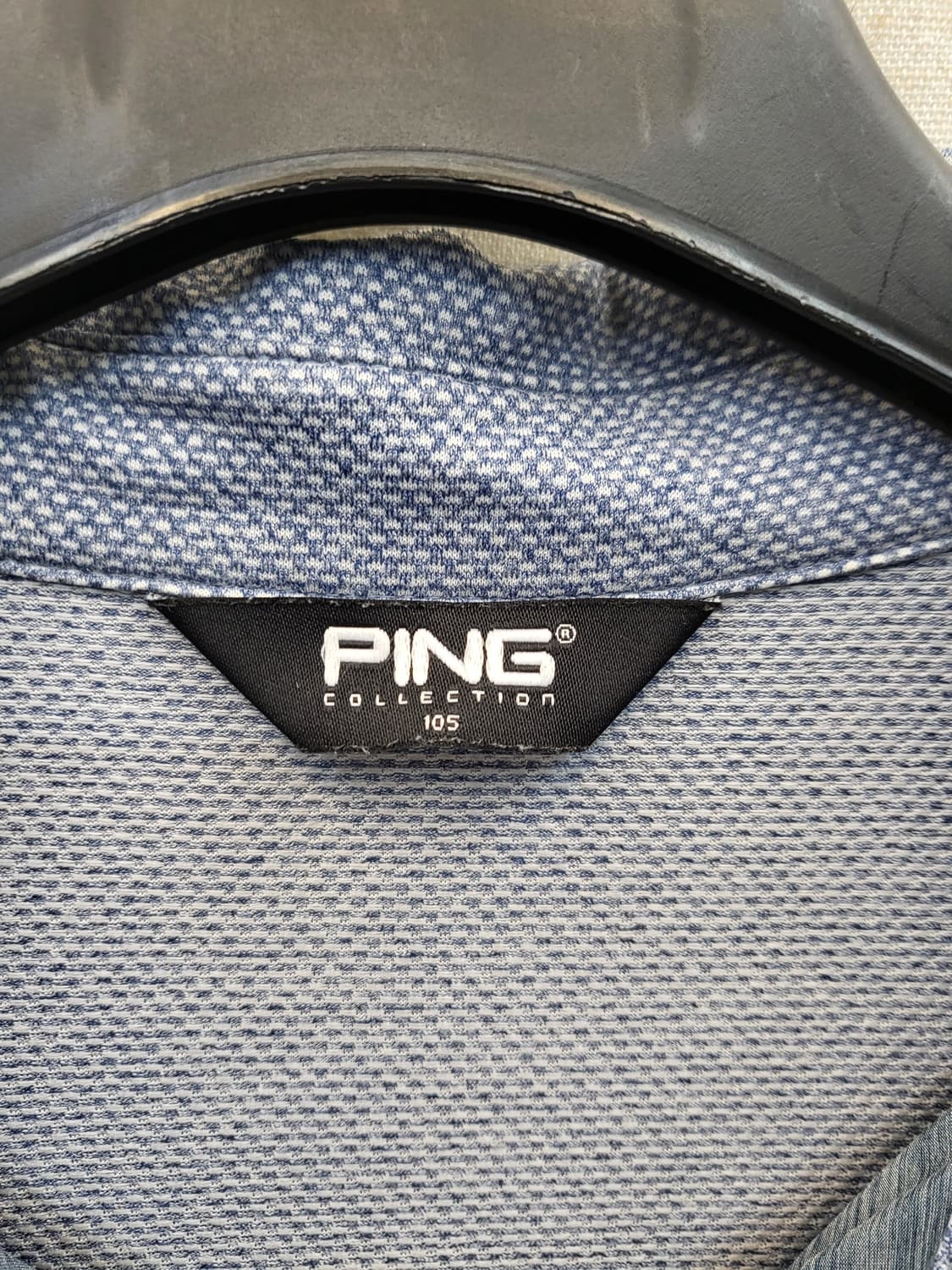 PING 블루 반팔 폴로 티셔츠 상품이미지3