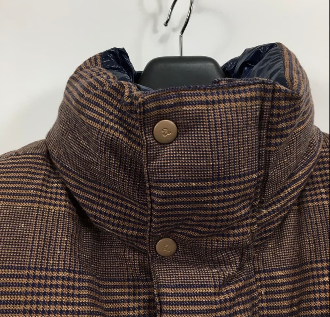 알레그리 체크 패딩 105 XL 50 상품이미지3