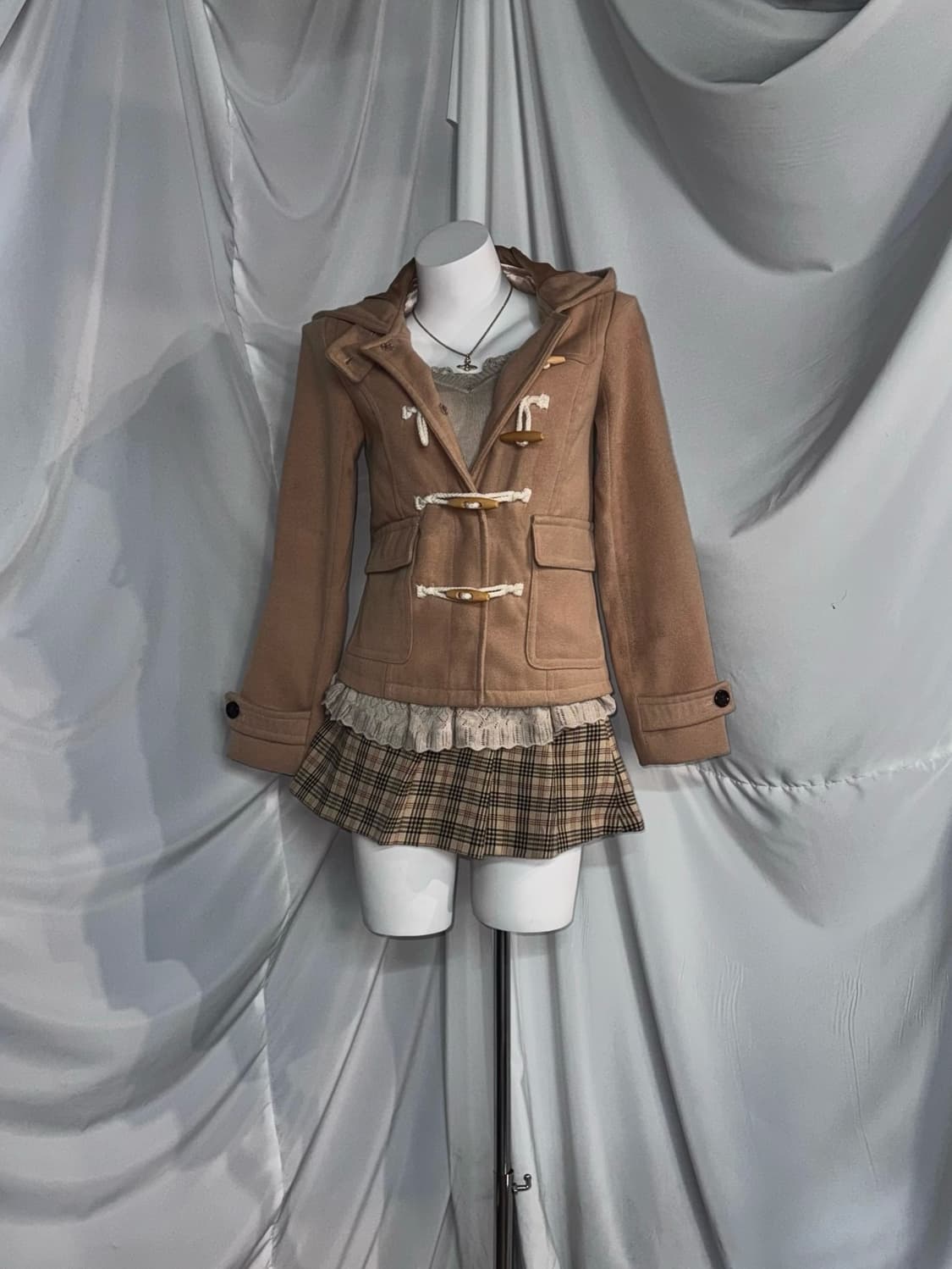 세실맥비 잉그니 쿠루미깔 라떼 니혼진 갸루 코디세트  상품이미지7