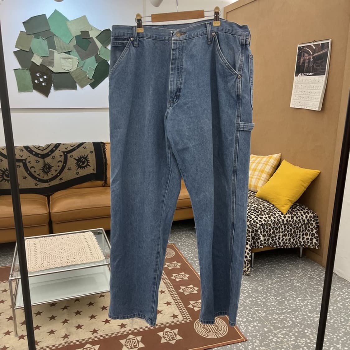 랭글러 컨트리 레트로 빈티지 카펜터 데님팬츠 36인치 C10197 상품이미지3