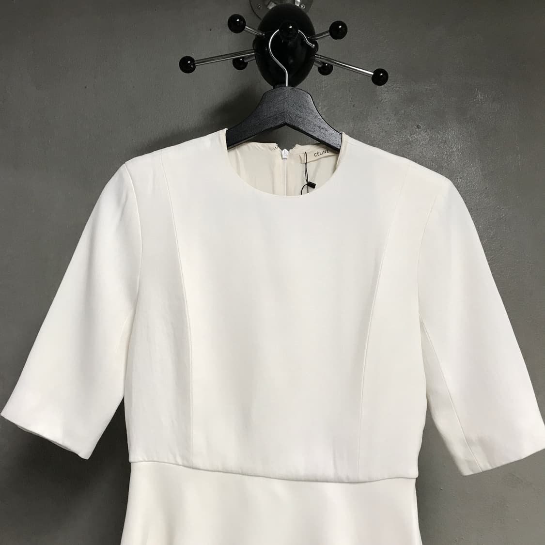 셀린느 화이트 반팔 블라우스 36(W) 상품이미지2