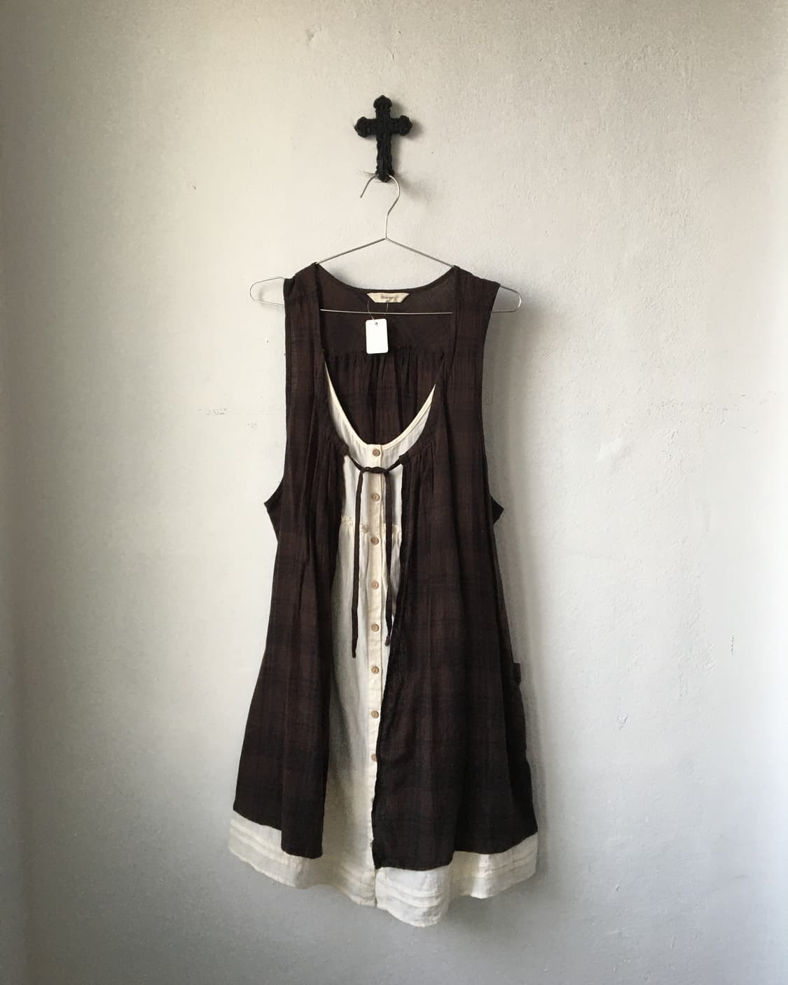 Layered point sleeveless onepiece 상품이미지2